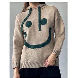 Alicedudu Smiley Face Sweater